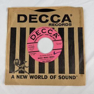 Bill Haley Decca Promo 45 Strictly Instrumental Music! Music! Music NM Near Mint